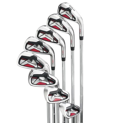 Wilson Velocity Hdx Men'S Right Handed 8 Piece Steel Iron 4-Pw+Sw Golf Club Set