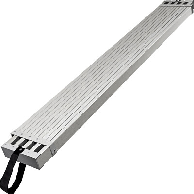 VEVOR Aluminum Work Plank Telescoping Plank 9ft w/ 440lb Capacity Scaffold Plank