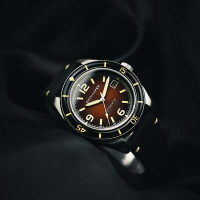 Pre-owned Spinnaker Fleuss Stainless Steel 43mm Japanese Automatic Wristwatch