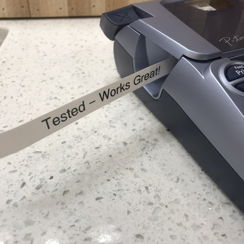 Brother P-Touch PT-1880 TZ Tape Personal Labeling System TESTED - Works Great!