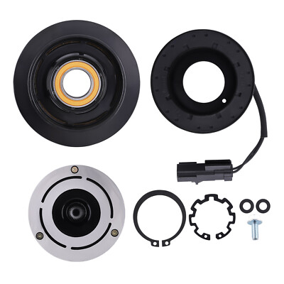 AC Compressor Clutch Kit Coil Pulley Fit For Dodge Dakota 3.7L 4.7L 2004 - 2007