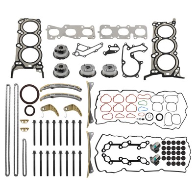 Timing Chain Head Gasket Kit for Hyundai Santa Fe Sport Utility 3.3L/3.5L 10-17