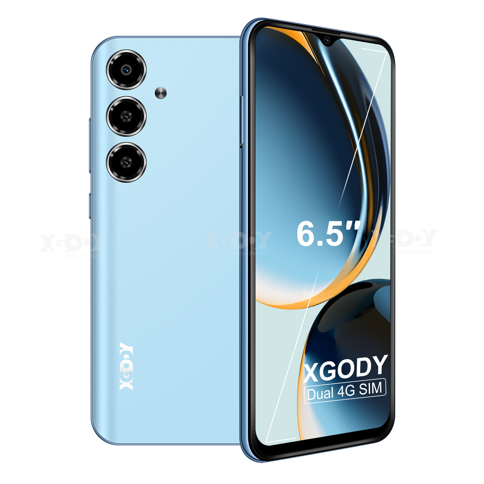 New Android 10 Smartphone 6.5 Inch Factory Unlocked Cell Phone Dual SIM USA 64GB