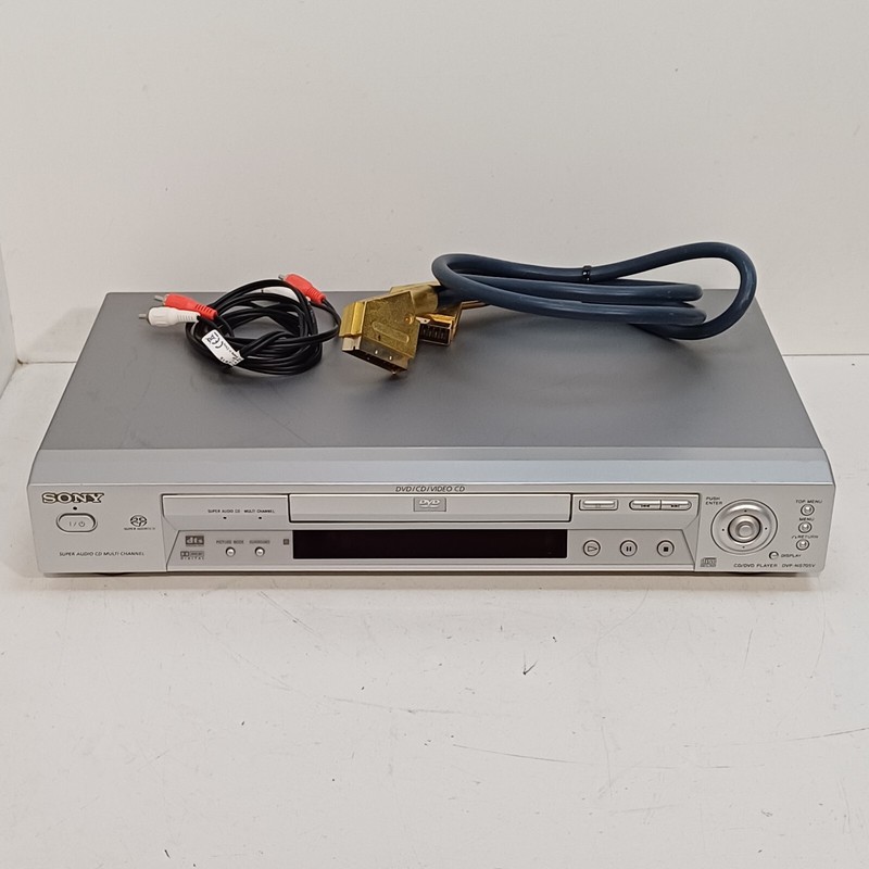 Sony Dvp-Ns705v Super Audio Cd Multichannel Sacd Dvd Player Tested Compact Disc