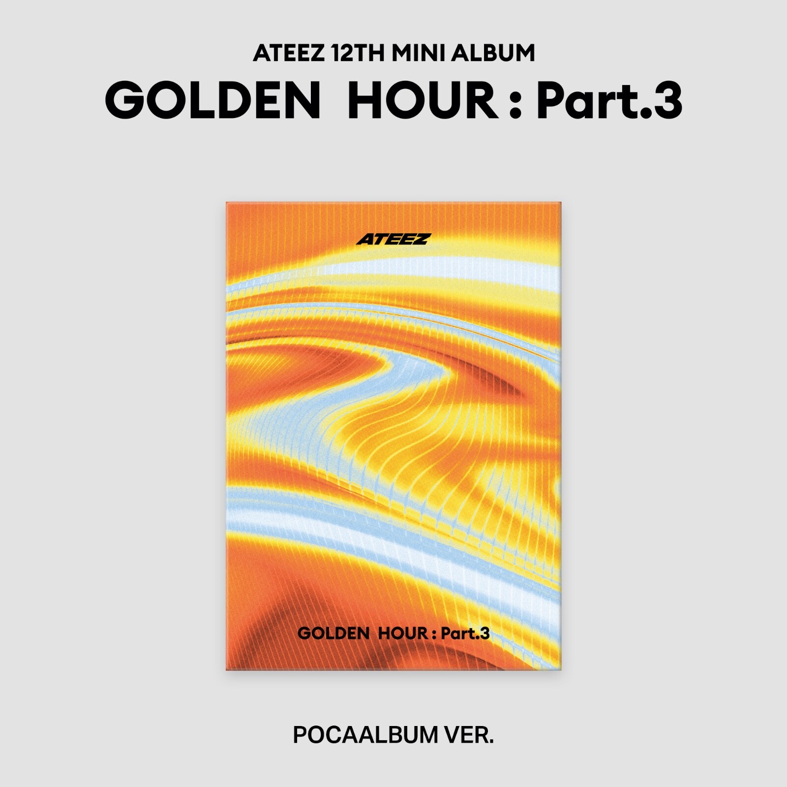 ateez golden hour3 poca まとめ売り セット SELECT MEMBER] ATEEZ GOLDEN HOUR PART 3 POCAALBUM OFFICIAL
