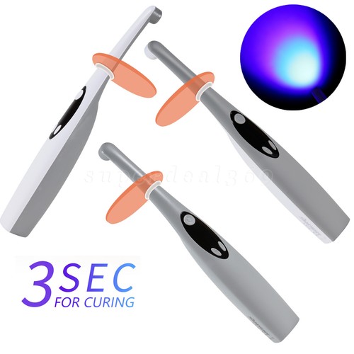 DENTAL CORDLESS LED Curing Light 3 Second iLED Cure Lamp