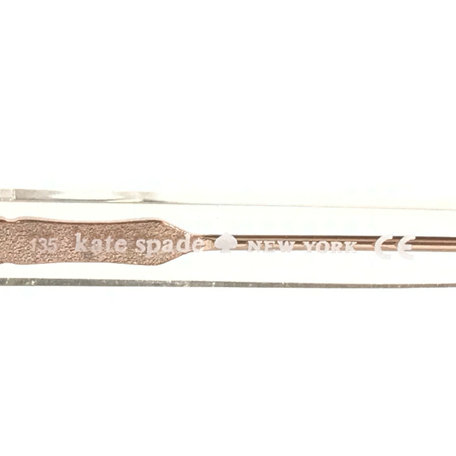 Kate Spade DEMI/F 0807 Eyeglasses Frames Black Pink Clear Square 53-15-135