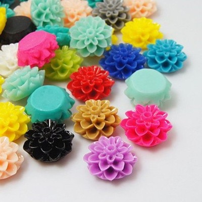 100 x 15mm Dahlias - Mixed