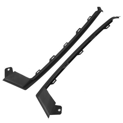 New Front Lower Bumper Trim Moulding Set For 2018-2021 Honda Accord Sedan