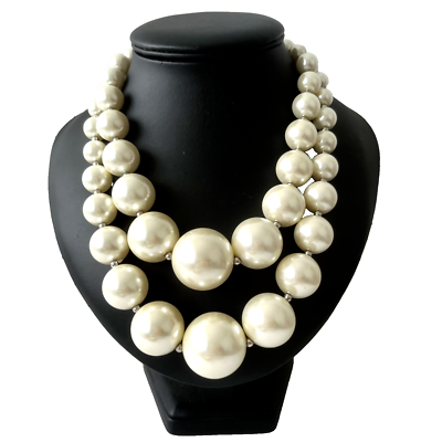 Pearl bauble deals necklace