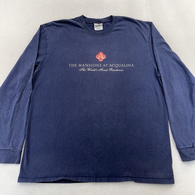 Mansions At Acqualina Building Promo T-Shirt Sunny Isles Beach Florida XL 2 Side