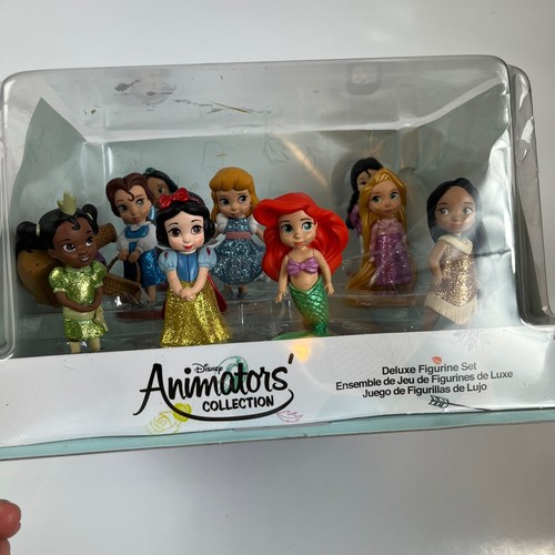 DISNEY ANIMATORS' COLLECTION 10 PRINCESSES DELUXE MINI FIGURE PRINCESS SET