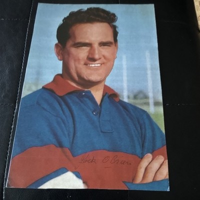 Jack O’Brien Signature Sports  Card Photo Card/Print hand signed