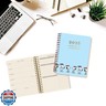 Graphique 2026 Spiral Vegan Leather Planner | 18 Month Organizer July 2025 - Dec. 2026 | Weekly and Monthly Spreads | To-Do and Note List | Reminder Stickers | Peanuts - Happiness Is | 8 x 10