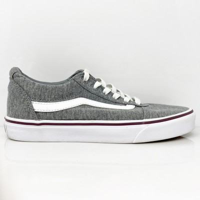 Vans Womens Off The Wall 500714 Серые повседневные кроссовки, размер 8