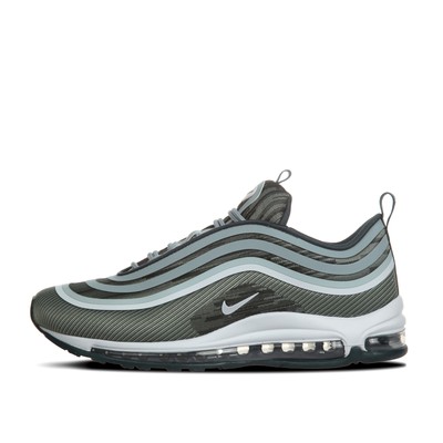 Женские кроссовки Nike Air Max 97 Ultra 17 — 918356 302 — серо-зелено-белые