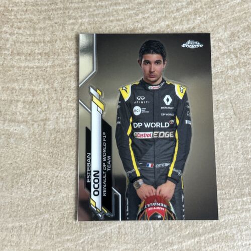 Esteban Ocon 2020 Topps Chrome Formula 1 #10 | eBay
