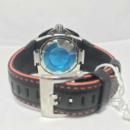 Pre-owned Seiko Chronograph Mens Sportura Leather Watch Spc055 Collectors Item Spc055