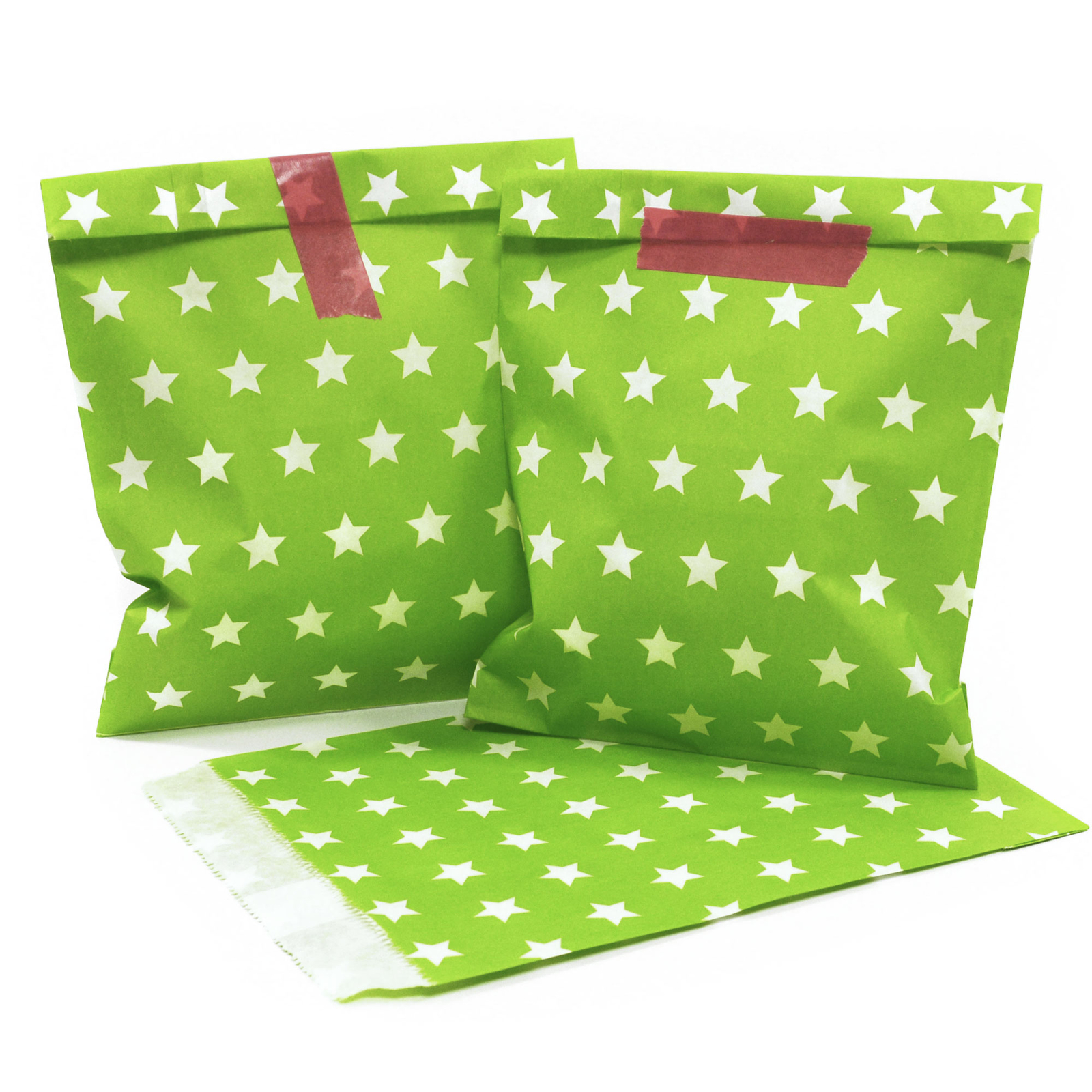 Frau WUNDERVoll Papiertüten Helltürkis – 25 Stück, 13 X 16,5 Cm, 45 G Papier, Für Candybar & Geschenke