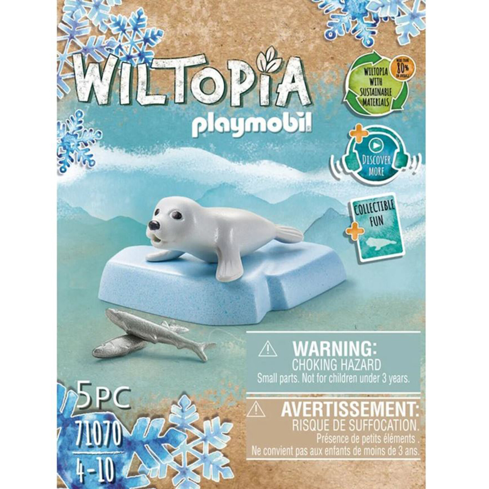Конструктор Playmobil Wiltopia Юный Морской котик 71070 НОВЫЙ В НАЛИЧИИ