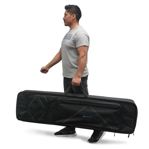 Rockville 76 Key Padded Slim Durable Keyboard Gig Bag Case For ROLAND AX EDGE