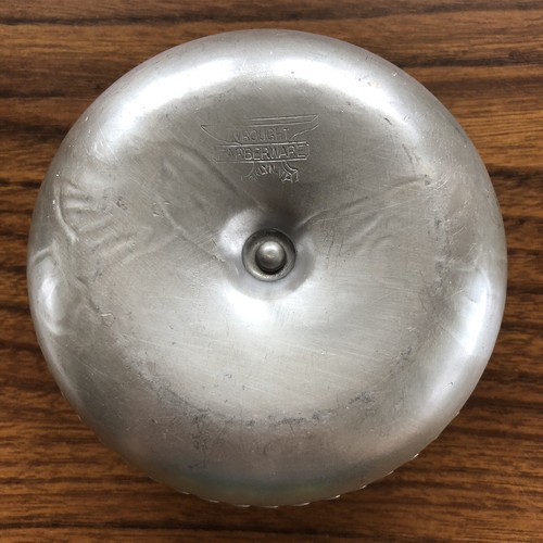 Vintage Farberware Aluminum Candle Holders Mid Century Modern Flowers EUC