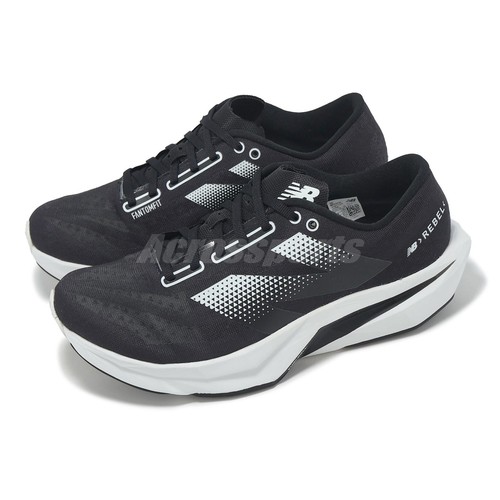 New Balance FuelCell Rebel v4 26cm 中古 New Balance FuelCell Rebel V4 2E Wide NB Black White Men