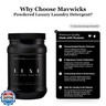 Mavwicks - Luxury Laundry Detergent Powder (Luxe) 32 Oz – Concentrated for Tough Stains and Odors, For All Washing machine types – Gentle on Fabrics