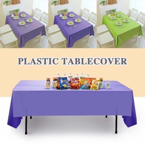Plastic Tablecloth 100% Waterproof Anti-shrink