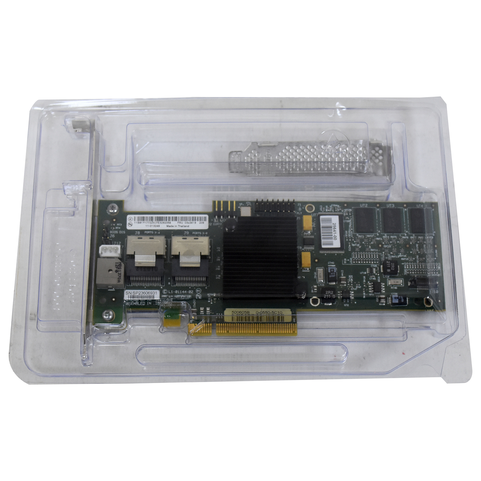 Lenovo LSI MegaRAID 8708EM2 8-Ports SAS 3Gbps PCIe x8 256MB RAID Controller