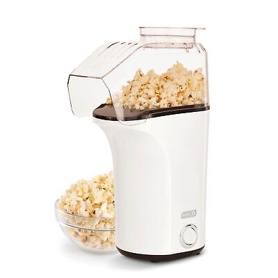DASH Hot Air Popcorn Popper Maker with Measuring Cup to Portion Popping Corn ...