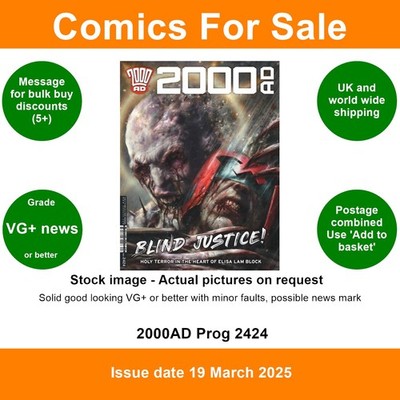 2000AD comics #2300-2410 - Choose prog issues - Years 2022 to 2024