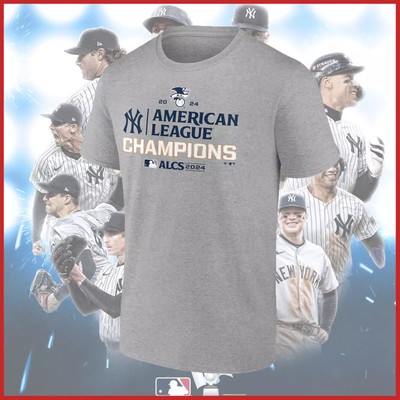 HOT HOT - New York Yankees 2024 American League Champions Locker Room T e e