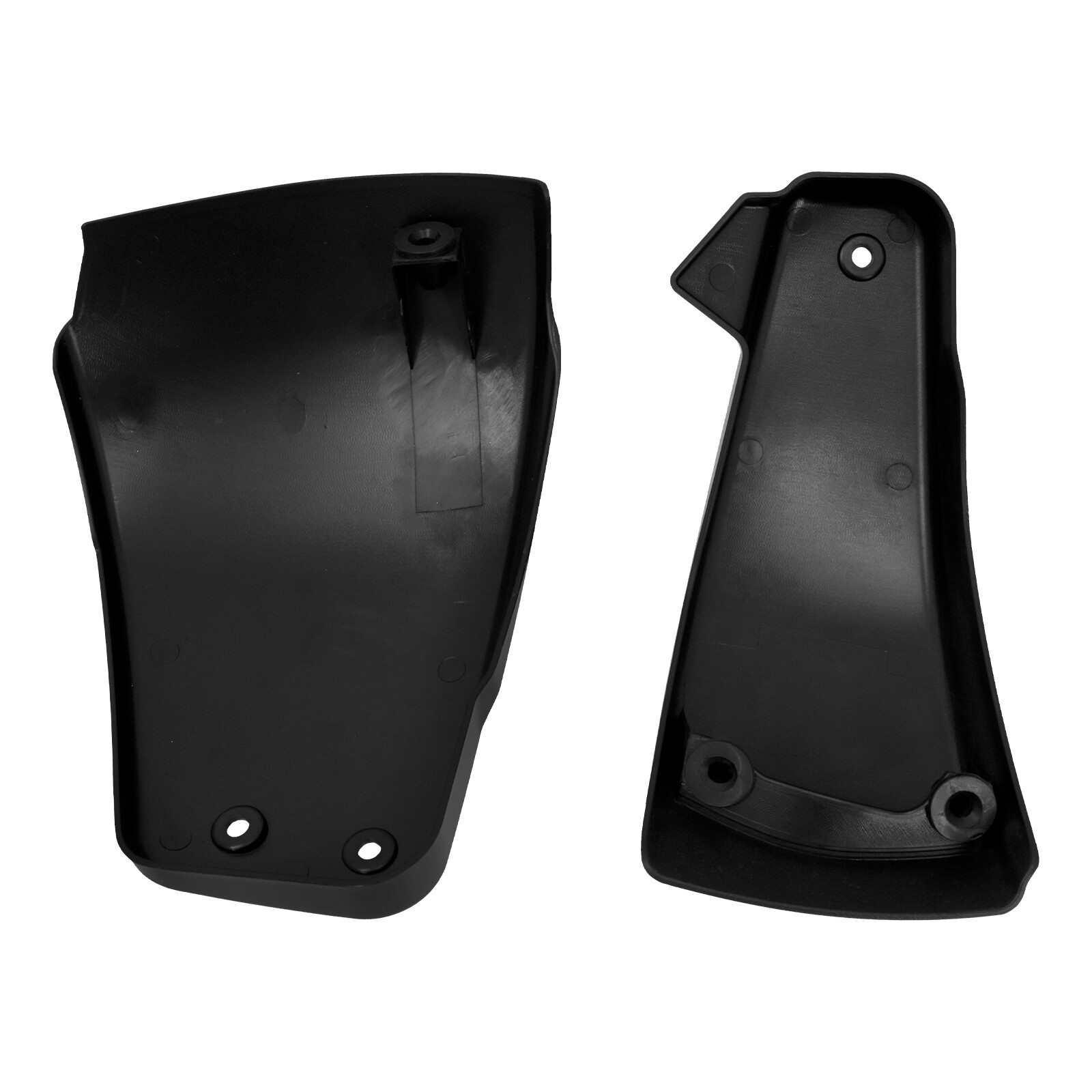 Black Battery Side Fairing Covers Fit For Harley M8 Softail FXLRS FXBB 2018-23