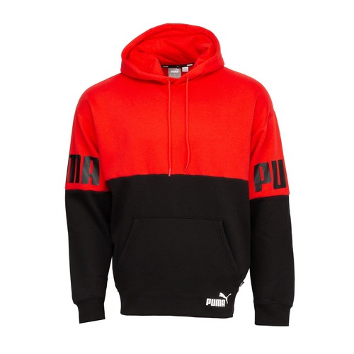 

[846795-11] Мужская флисовая толстовка с капюшоном Puma Power Colorblock, Multicolor