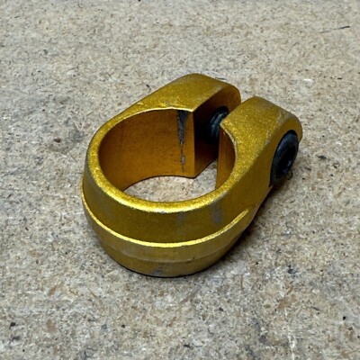 Vintage Suntour Shape Old School Bmx Seat Post Clamp Redline Mongoose 26.6 mm