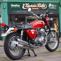 1970 Honda CB750 K0 Classic Vintage Rare UK Model With Round Shape Back Light.