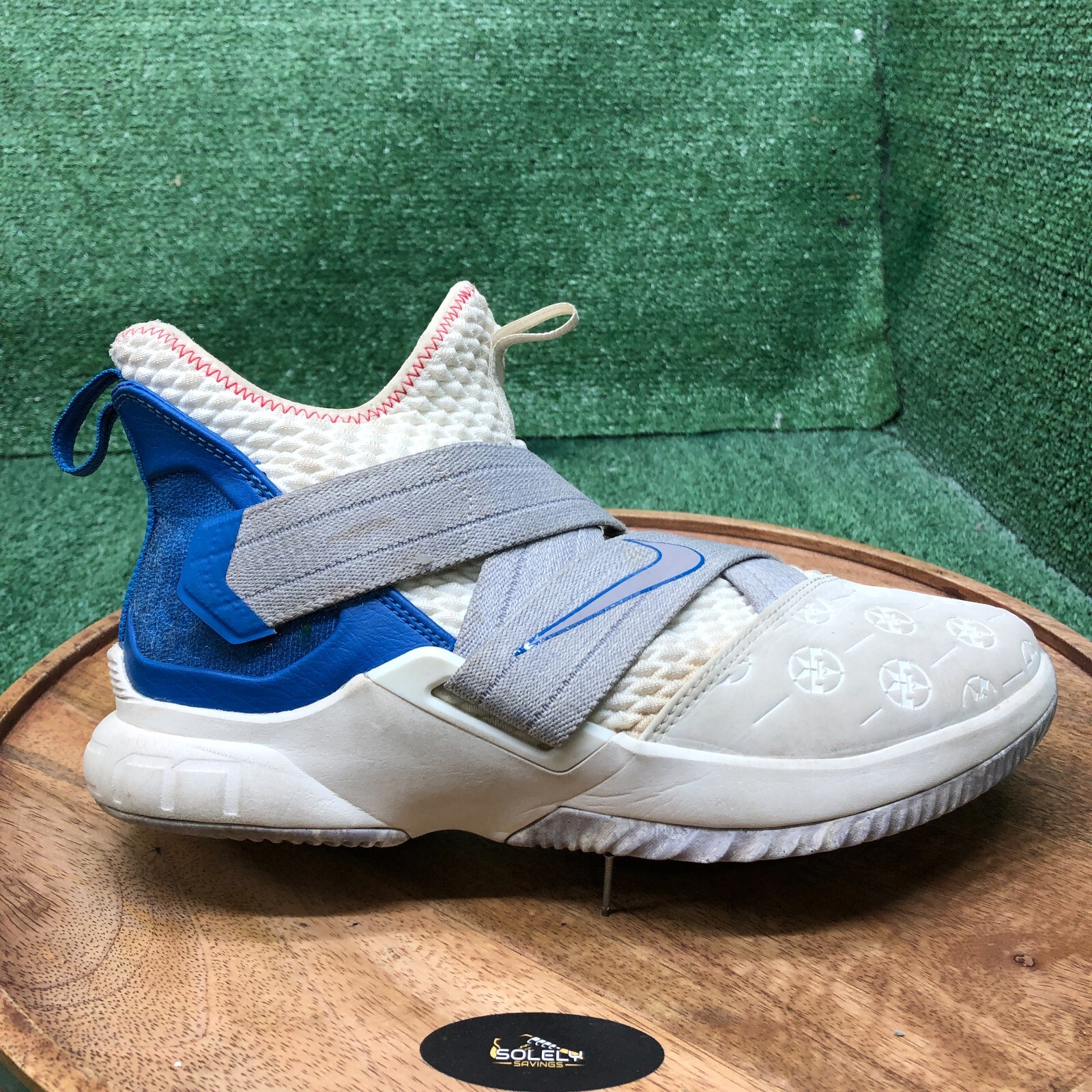 NIKE LEBRON SOLDIER 29㎝ Nike Men's LeBron Soldier XII Basketball Shoes White Blue