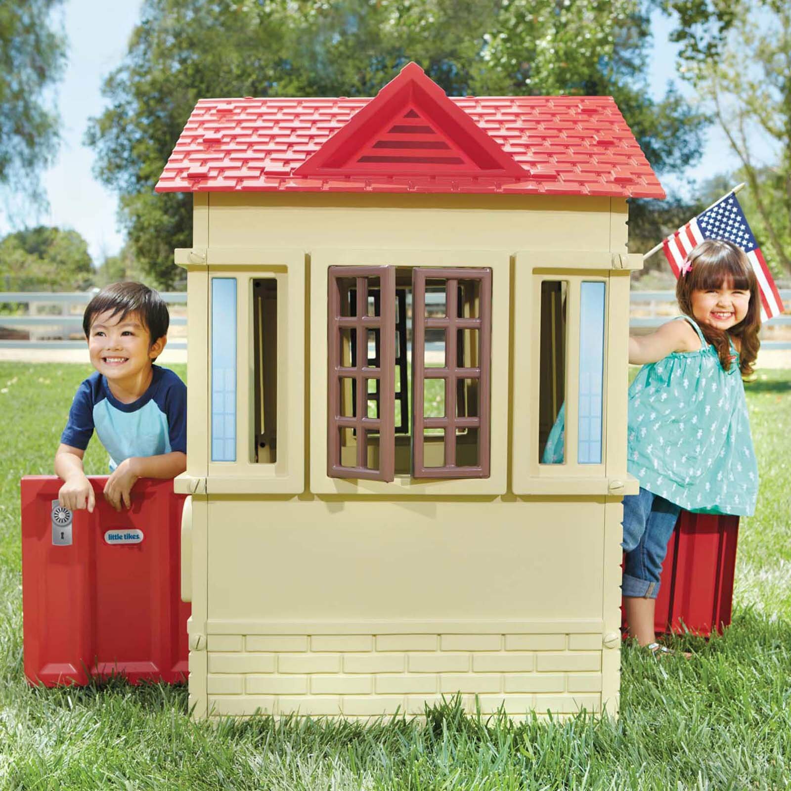 Купить Детский игровой домик Little Tikes 637902M Cape Cottage Outdoor ...