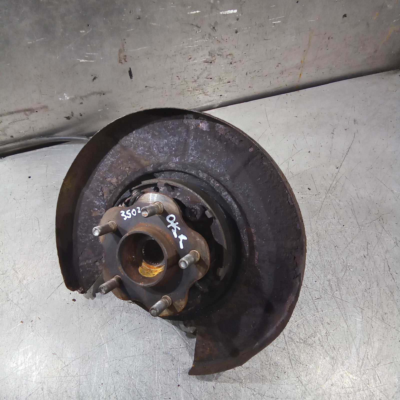 Nissan 350Z 3.5 V6 2002-2009 Driver/Right/OS Rear Wheel Hub & Bearing Etc