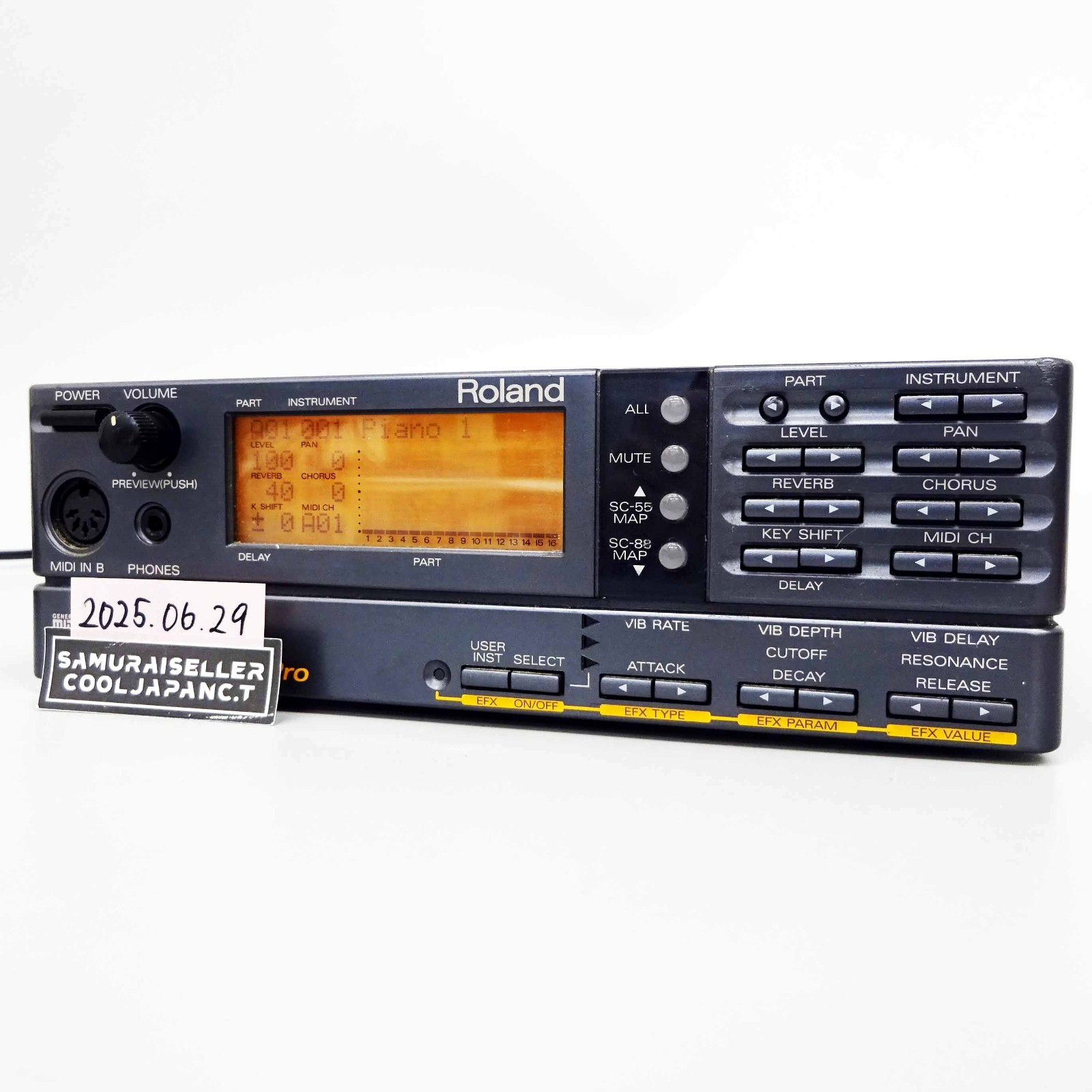 Roland SC-88pro SC88 Pro SOUND Canvas General MIDI Sound