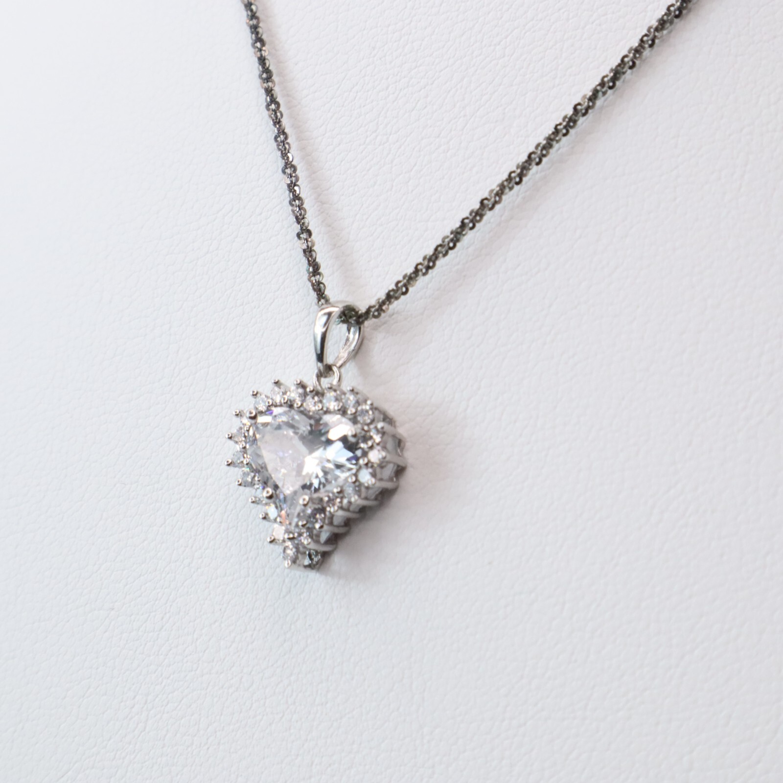 ☆ENGBROX☆ silver925 saturn heart cubic necklace EBNL24069W $_57.JPG?set_id=880000500F