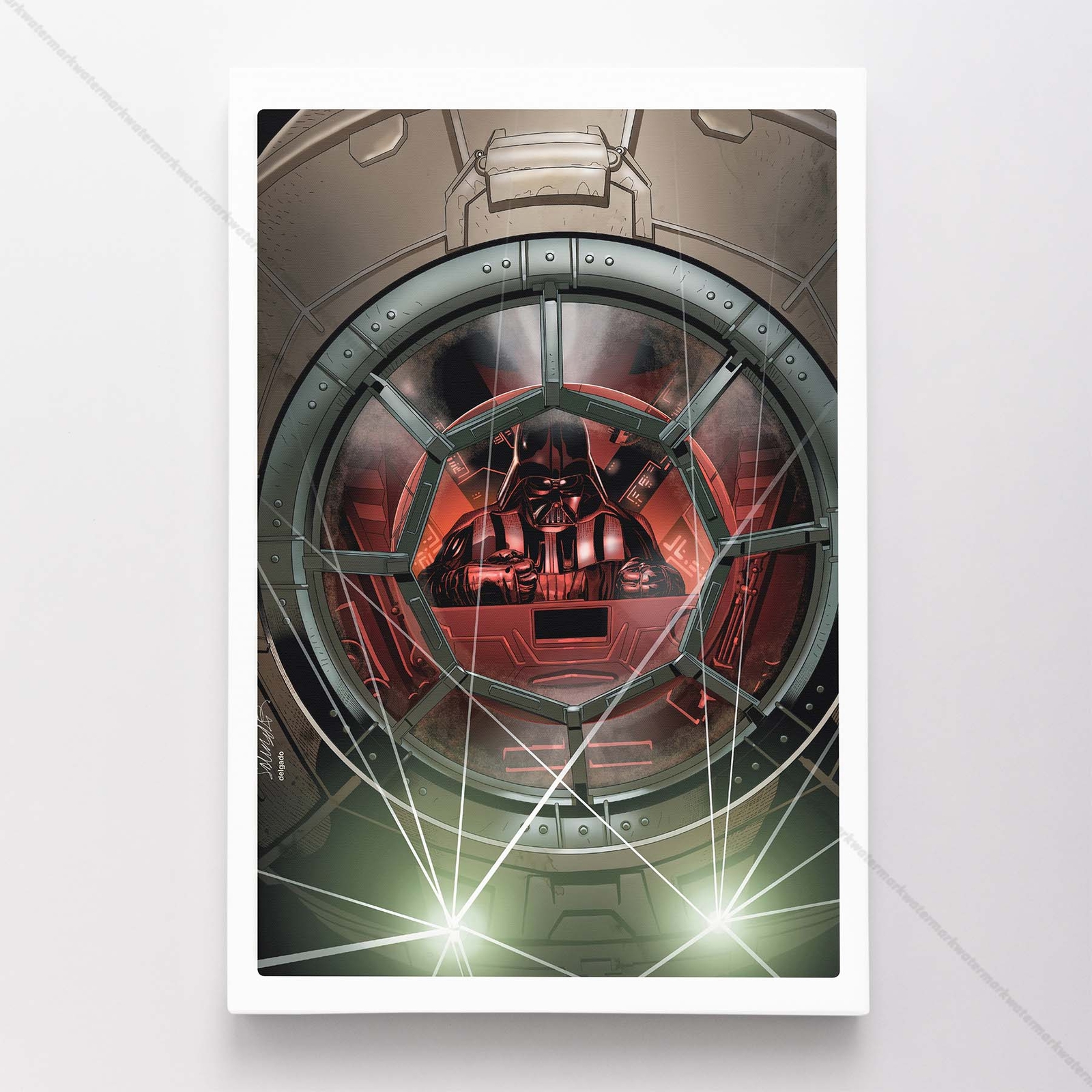Darth Vader Star Wars Poster Canvas Movie Comic Art Print #147