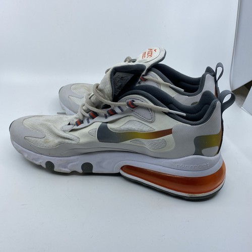 Nike Air Max 270 React SE Gradient Summit White Grey Mens Size 9 CD6615-100