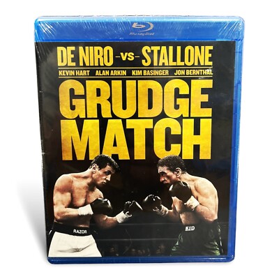 Grudge Match Blu-ray Movie New Sealed Stallone Vs DeNiro *Special Features
