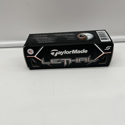 TaylorMade Lethal Golf Ball 3 White '' NEW''