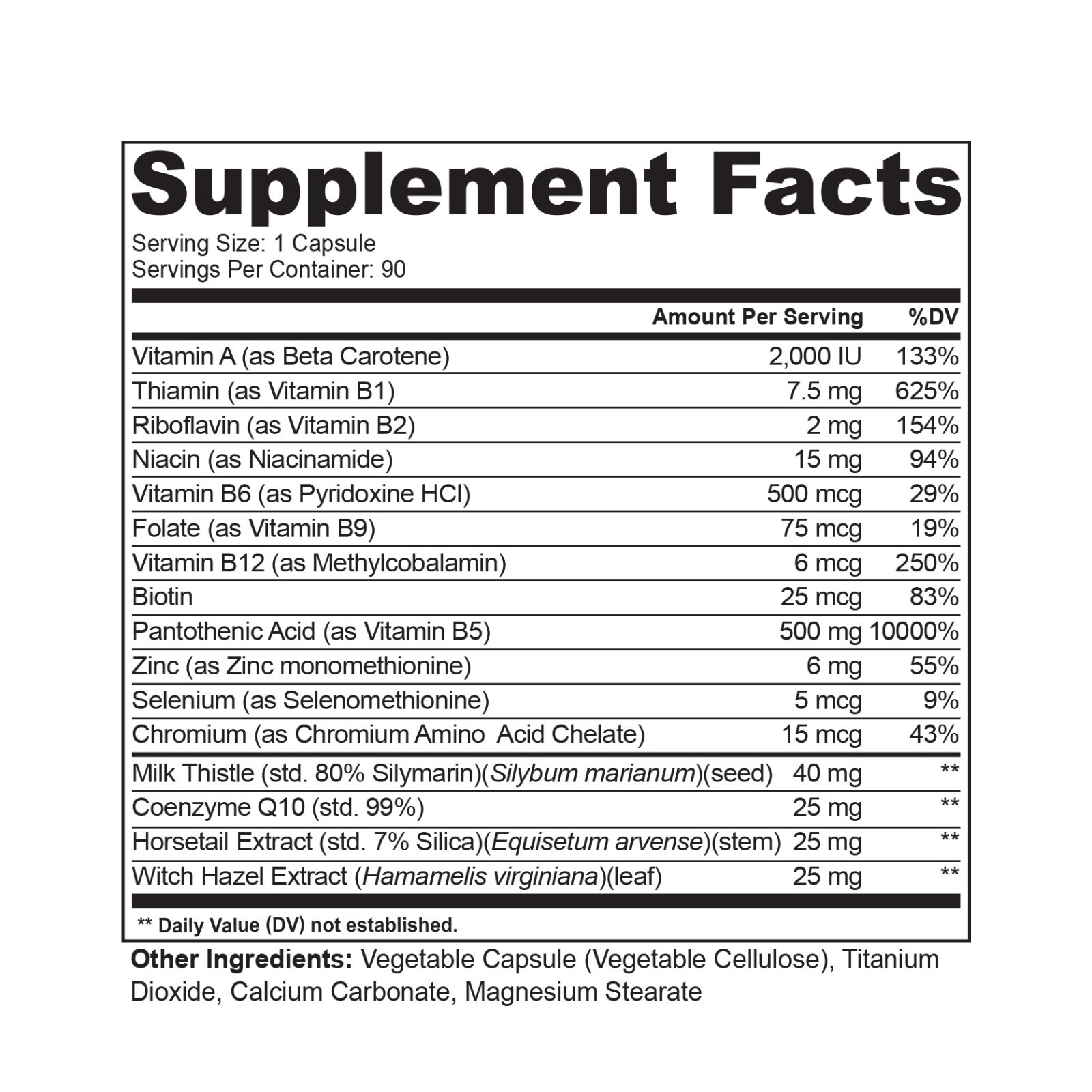 ClearZine: Most Powerful Acne & Clear Skin Supplement for Teens & Adults, 90 ct.