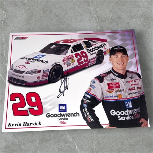 Kevin Harvick 2001 GOODWRENCH #29 CHEVY RCR autographed