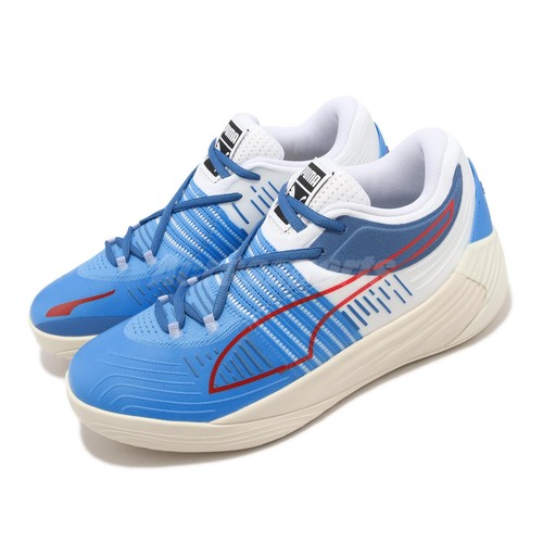 Мужские баскетбольные кроссовки Puma Fusion Nitro Ocean Dive Blue White 195587-06