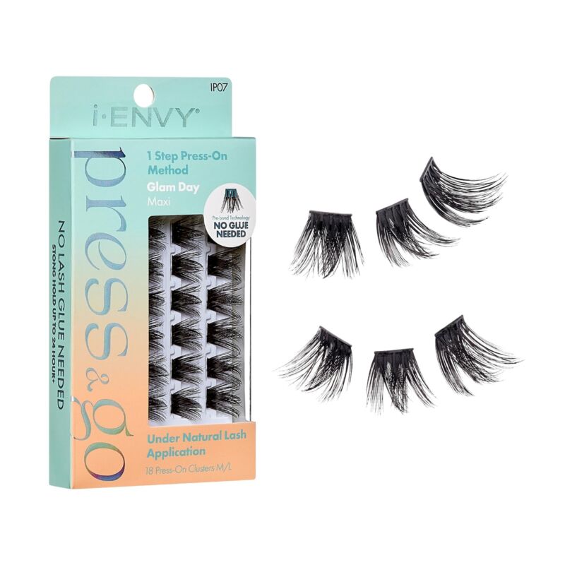 Press&Go Self-Adhesive Eyelashes No Glue Needed Easy One-Step Application